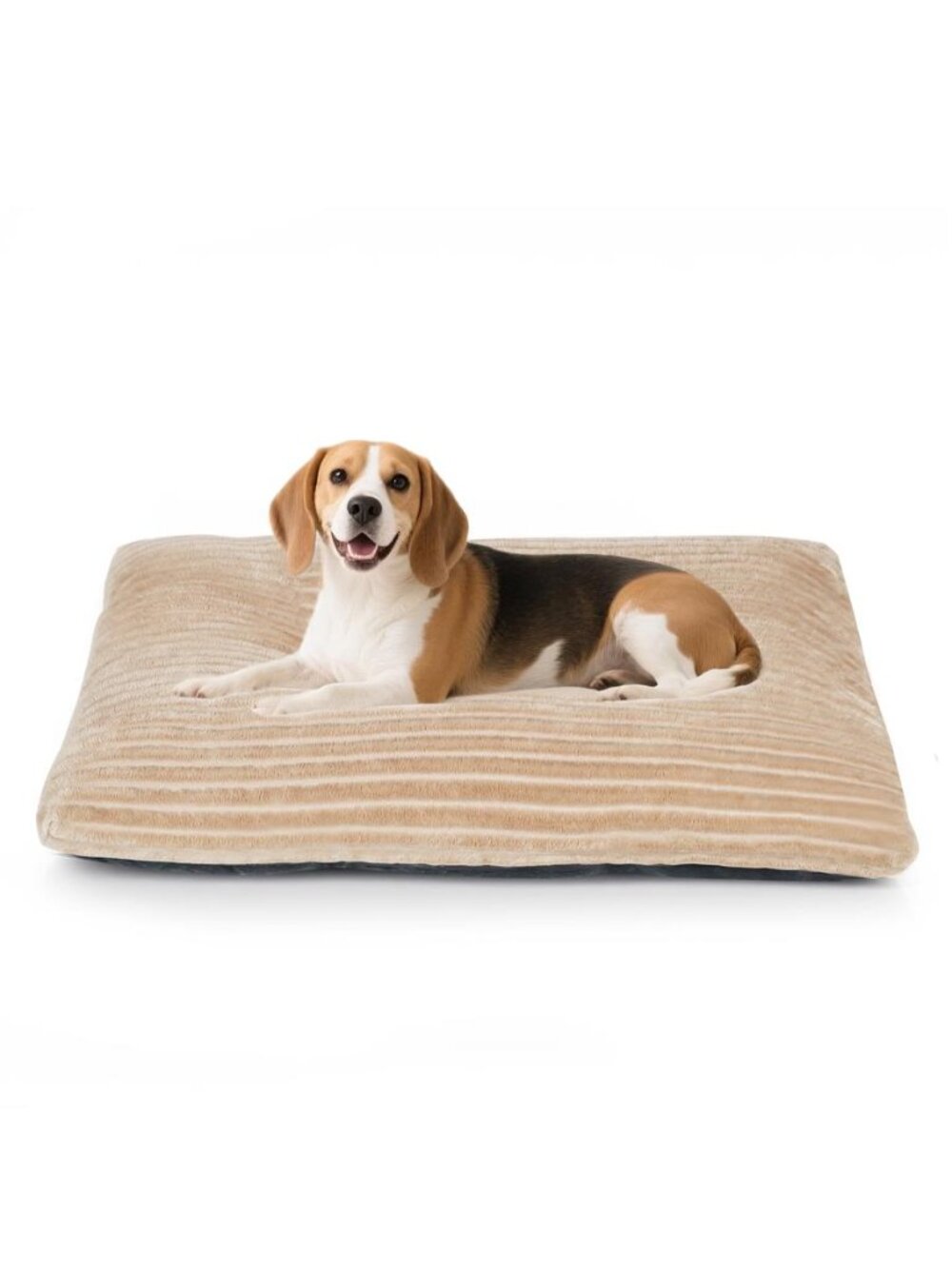 Washable Dog Bed Deluxe Plush Crate Comfy Kennel Pad Anti-Slip Pet M(30"x20"x3")